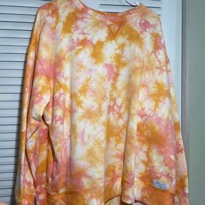 NWOT Eddie Bauer tie dye sweatshirt